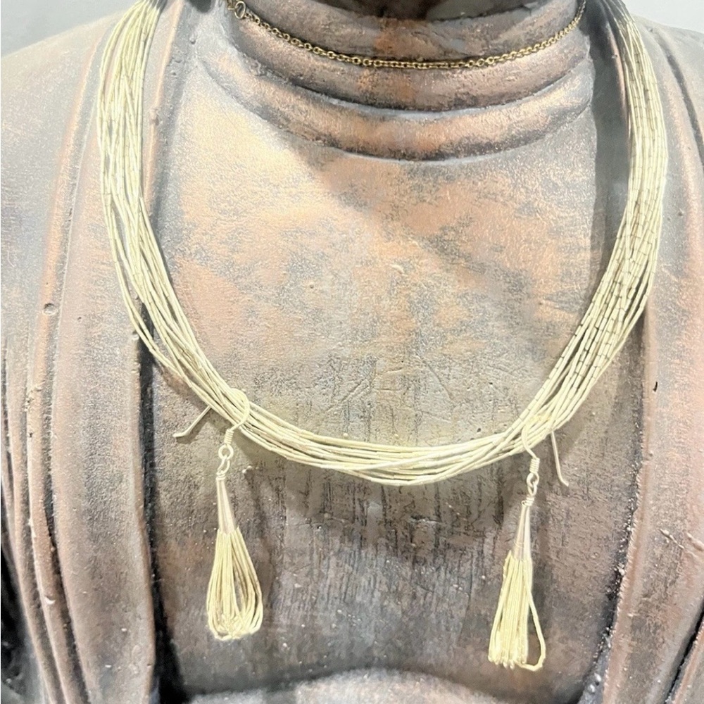 Elegant Silver 925, Multi-Strand Necklace